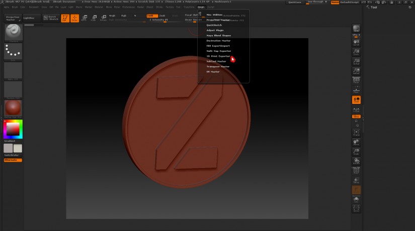 how to export stl files in zbrush